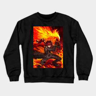 Diluc Poster Crewneck Sweatshirt